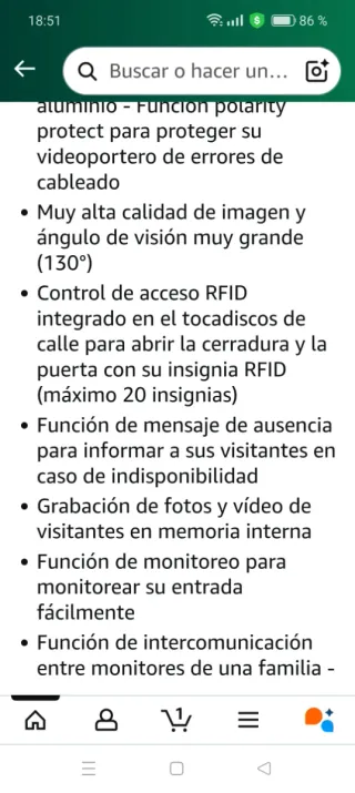 Videoportero Philips WelcomeEye Lite 2 PRECINTADO