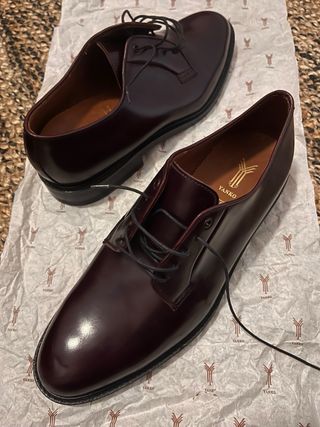 Zapato de vestir clásico Yanko piel marrón.