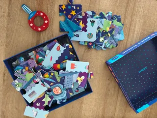 Puzzle Mideer Detective en el Espacio 42 piezas