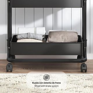 Perchero Organizador con Ruedas