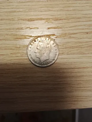 5 Pesetas juan Carlos 1957 Estrella 80