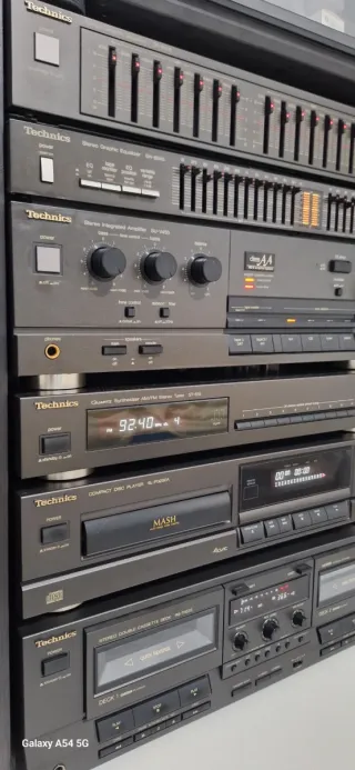 Equipo de Muzica  Technics HI-FI MODULAR Completo