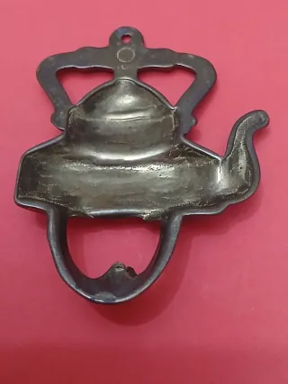 Gancio bollitore ottone vintage