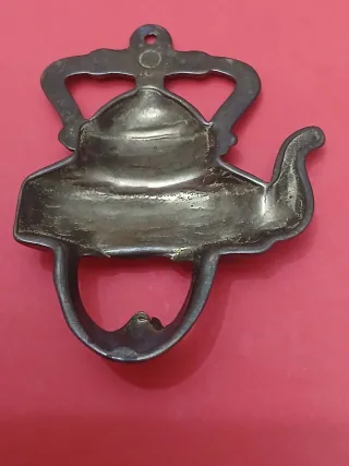 Gancio bollitore ottone vintage