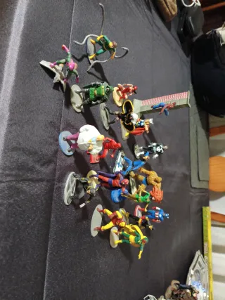 Figuras de plomo Marvel