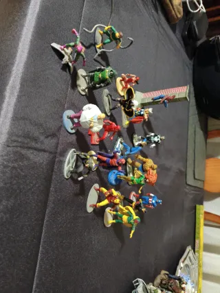 Figuras de plomo Marvel