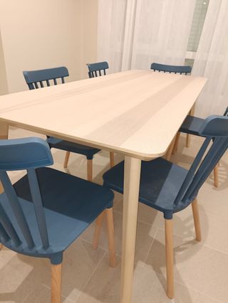Mesa comedor LIsabo GRANDE IKEA 200 x 78