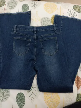 Pantalón Vaquero Flare Shein Talla S