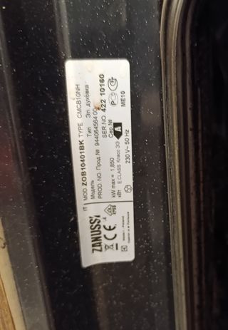 Forno da incasso Zanussi