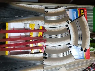 Scalextric Curva Super Deslizante Efecto Hielo