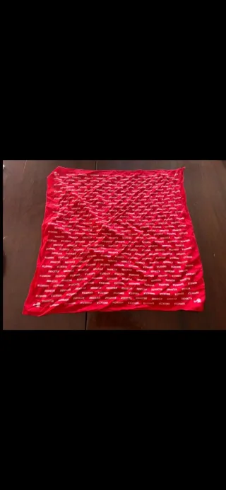 Fazzoletto bandana vintage Brooklyn rosso