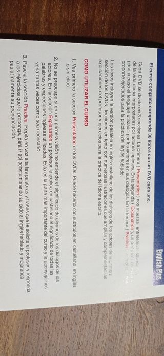 Libro y DVD English Plus 1 BBC