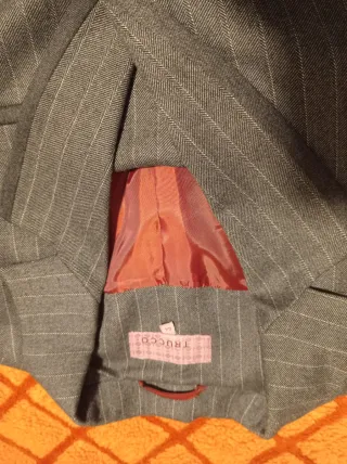 Traje pantalón gris Trucco