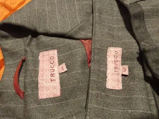 Traje pantalón gris Trucco