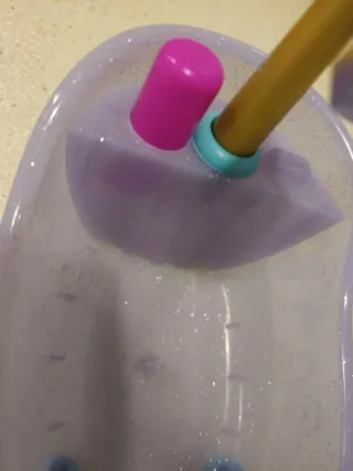 Bañera de juguete morada