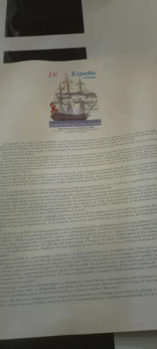 Sellos Barcos de España Edición Especial