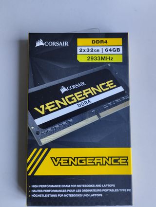 Corsair MEMORIA SODIMM 64GB (2x32GB) DDR4 2933Mhz