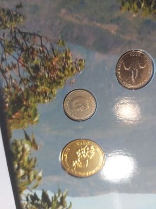 Conjunto Moedas Timor-Leste 2003 BNC/BU