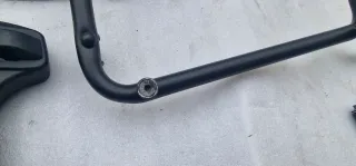 PORTAVALIGIE LATERALE E BAULETTO  GIVI MONOKEY