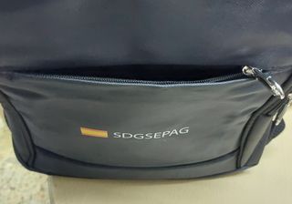 Mochila SDGSEPAG Negra Sin Estrenar