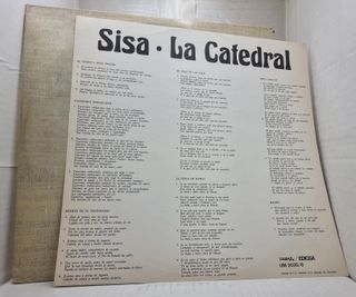 Sisa La Catedral LP doble 1977