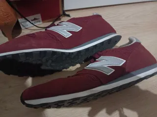 Tenis New Balance Rojo/Gris