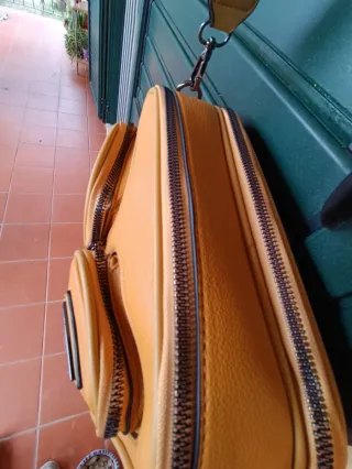 “Borsa tracolla Charro gialla senape