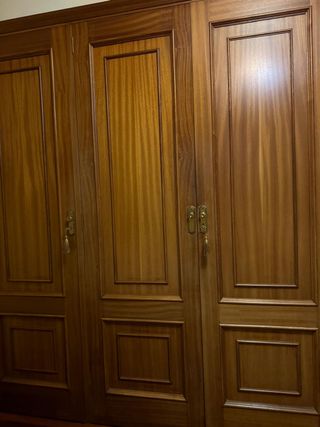 Puertas de armario madera maciza