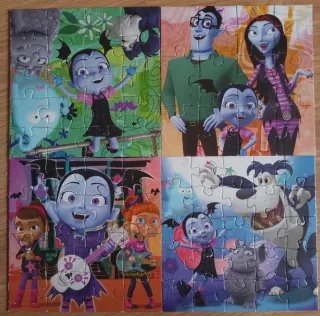 Puzzles Vampirina Educa 4 Piezas