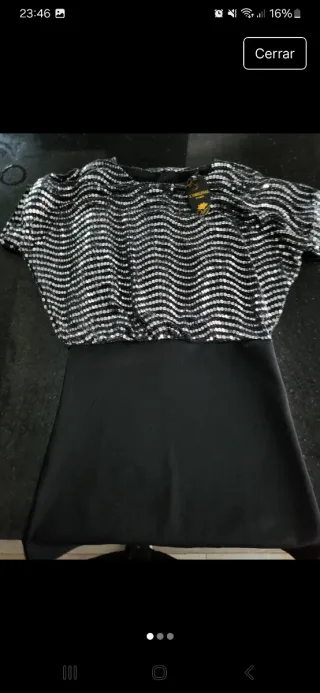 Vestido fiesta lentejuelas