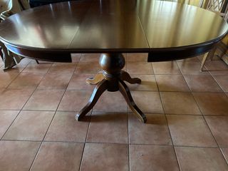 Tavolo Ovale Allungabile Legno Noce