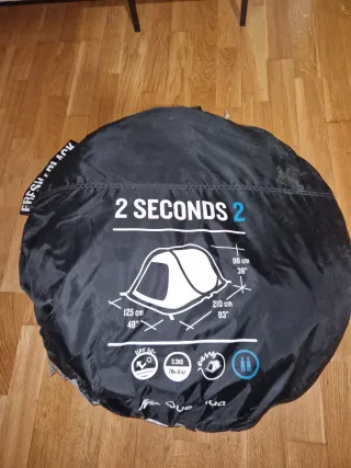 Tienda campaña Quechua 2 Seconds 2 personas