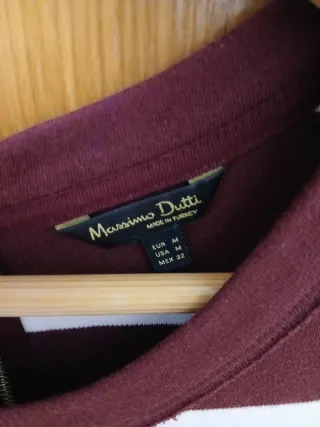 Camiseta Massimo Dutti Rayas Talla M