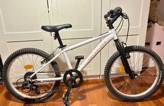 Bicicleta Rockrider Blanca