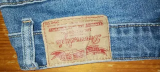 Jeans donna blu zampa elefante