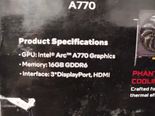 Tarjeta Gráfica Intel ARC A770 ASRock