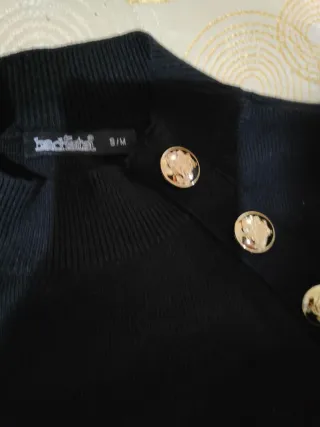 Abito nero aderente caldo taglia S/M