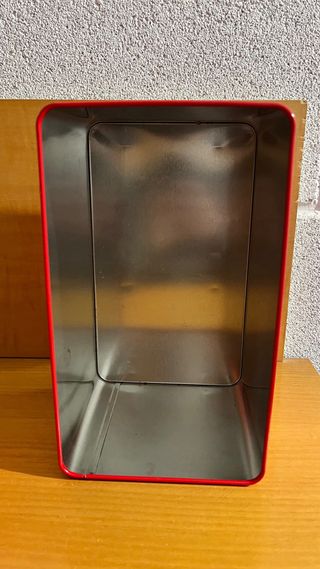 DOS Latas metálicas cerveza Ambar