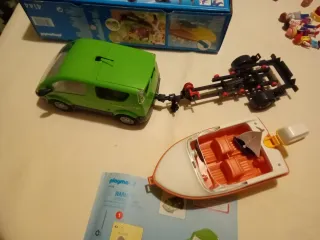 Playmobil 4144 Family Fun Barco y Coche