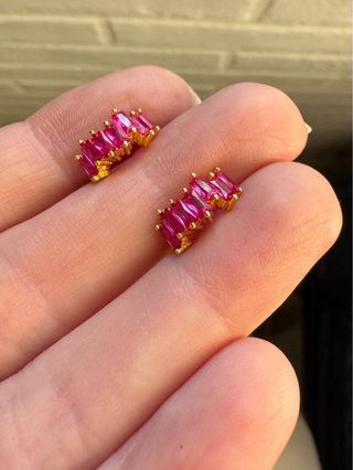 Orecchini gold vermeil