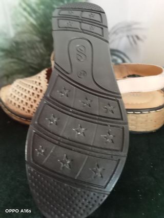 Sandalias Manitu a estrenar T-38 ref34-8400