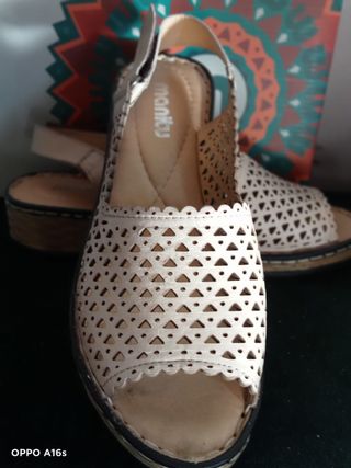 Sandalias Manitu a estrenar T-38 ref34-8400