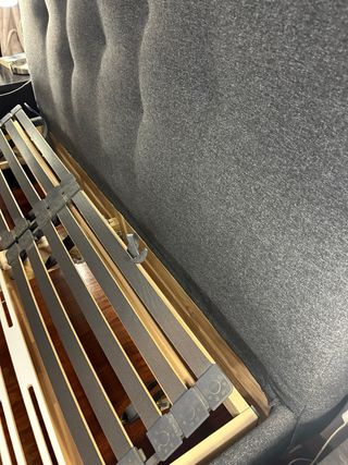 Cama Ikea IDANÄS Gris