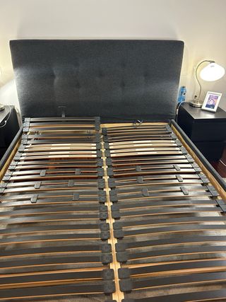Cama Ikea IDANÄS Gris