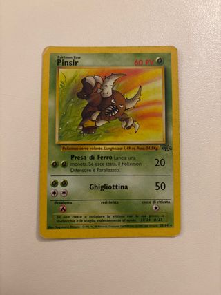 Pinsir 25/64 Base Set Carta Pokémon