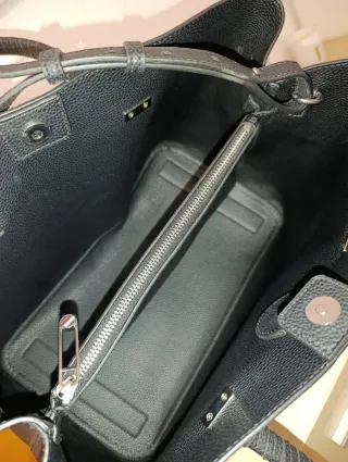 Bolso Tommy Hilfiger Negro Piel Texturizada