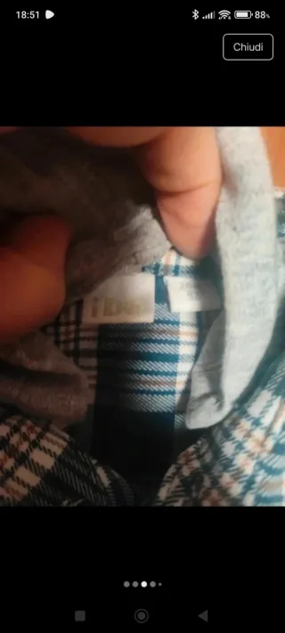 Completo bambino camicia e pantaloni