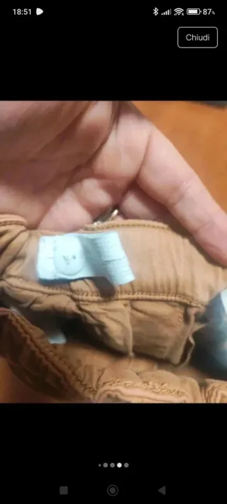 Completo bambino camicia e pantaloni