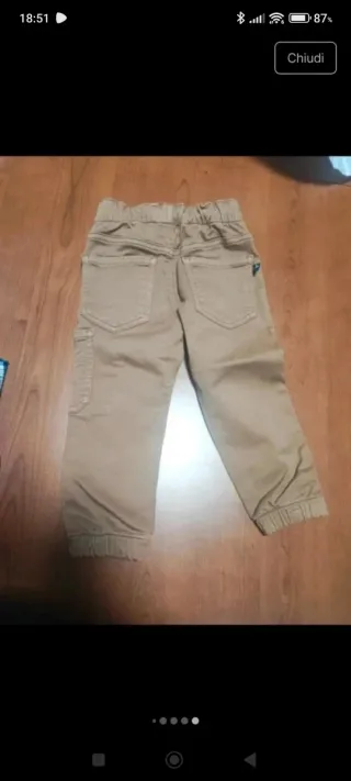 Completo bambino camicia e pantaloni