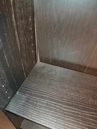 Mueble de almacenaje Ikea negro